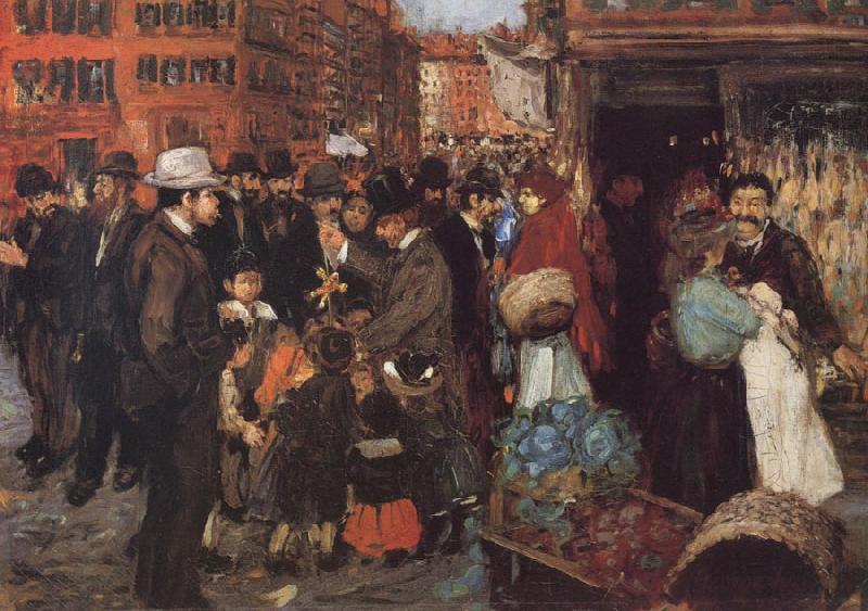 Luks, George Hester Street china oil painting image